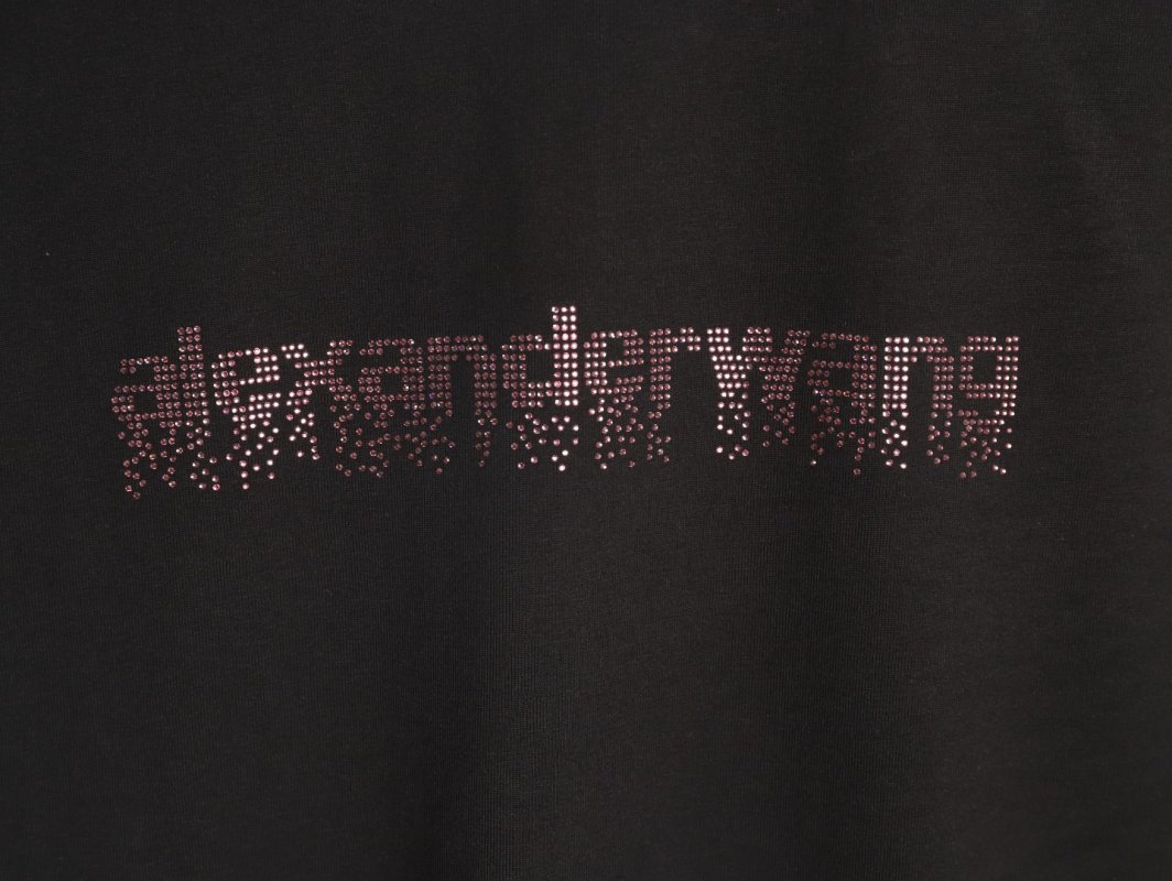 Alexander Wang Black Logo T-Shirt view