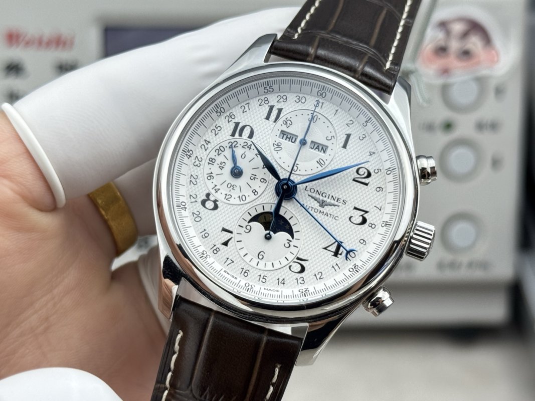 Longines Master Collection Moon Phase 42mm Automatic Watch view