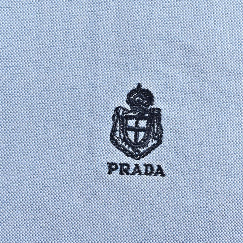 Burberry Light Blue Oxford Button-Up Shirt view