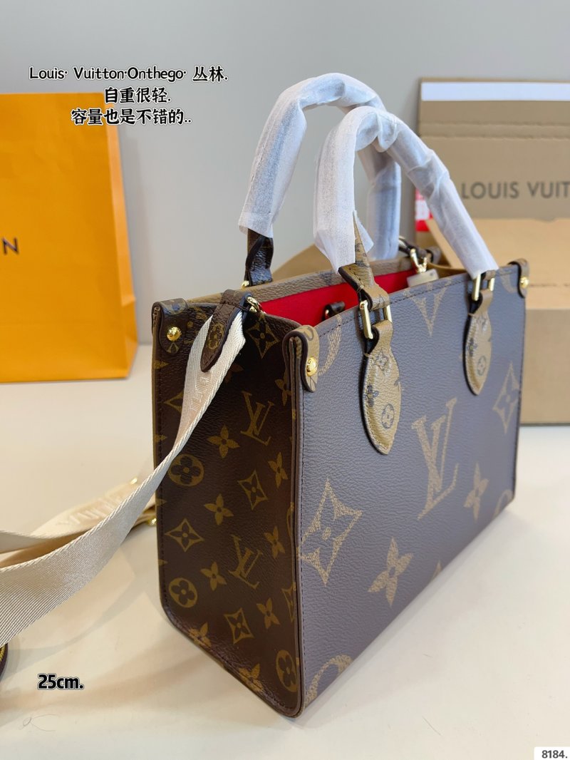 Louis Vuitton OnTheGo Monogram Canvas Tote with Pouch view