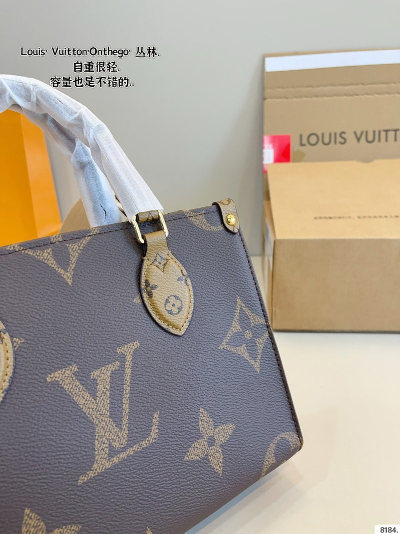 Louis Vuitton OnTheGo Monogram Canvas Tote with Pouch view