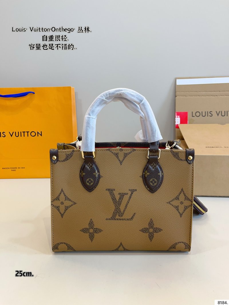 Louis Vuitton OnTheGo Monogram Canvas Tote with Pouch view