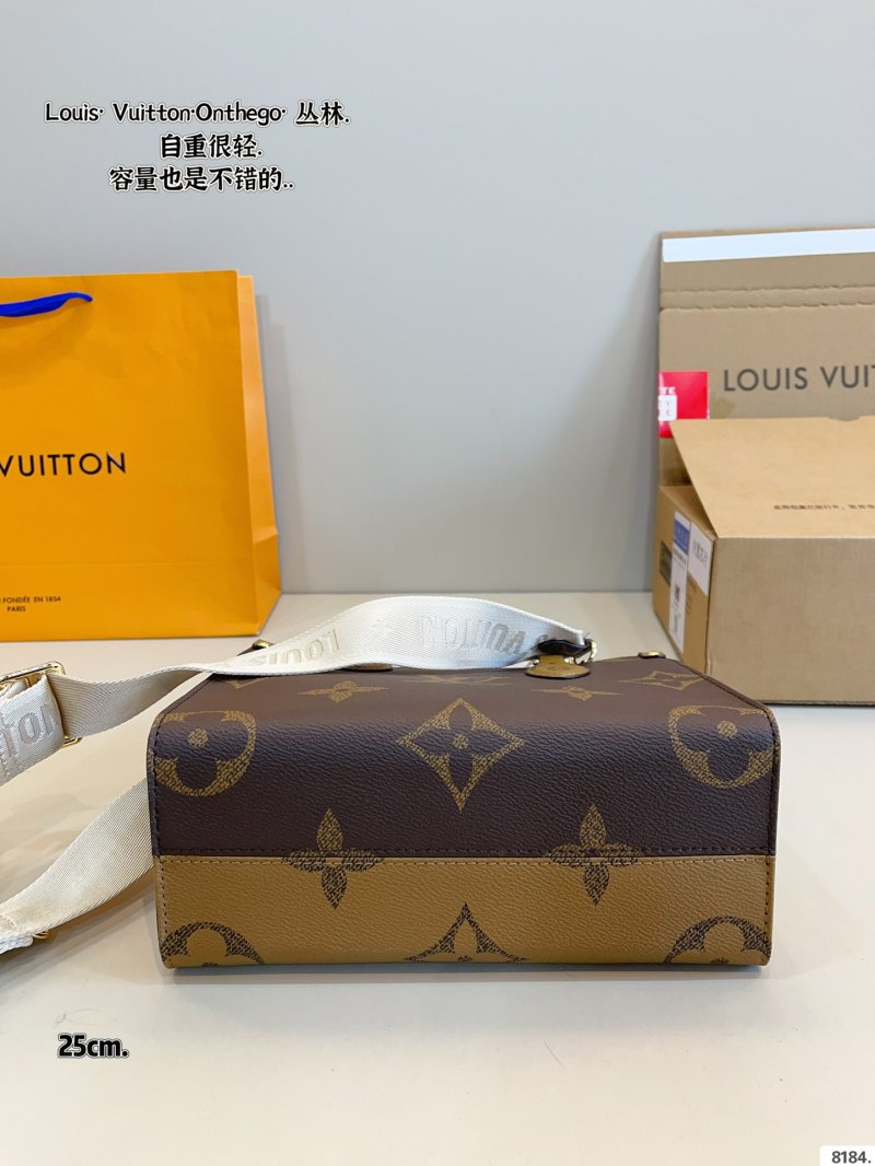 Louis Vuitton OnTheGo Monogram Canvas Tote with Pouch view