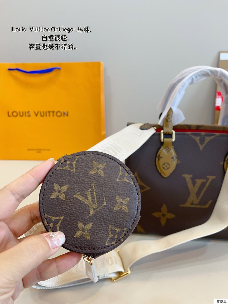 Louis Vuitton OnTheGo Monogram Canvas Tote with Pouch view