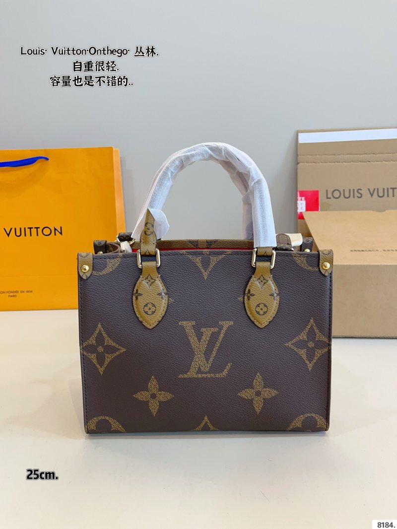 Louis Vuitton OnTheGo Monogram Canvas Tote with Pouch view
