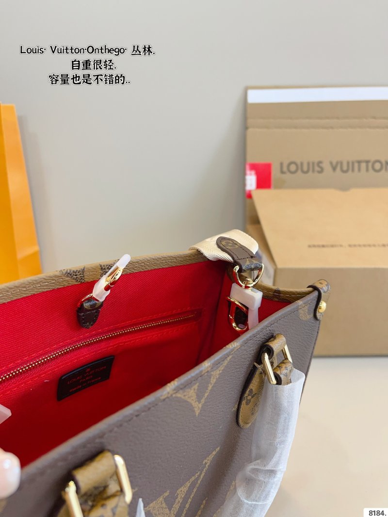 Louis Vuitton OnTheGo Monogram Canvas Tote with Pouch view