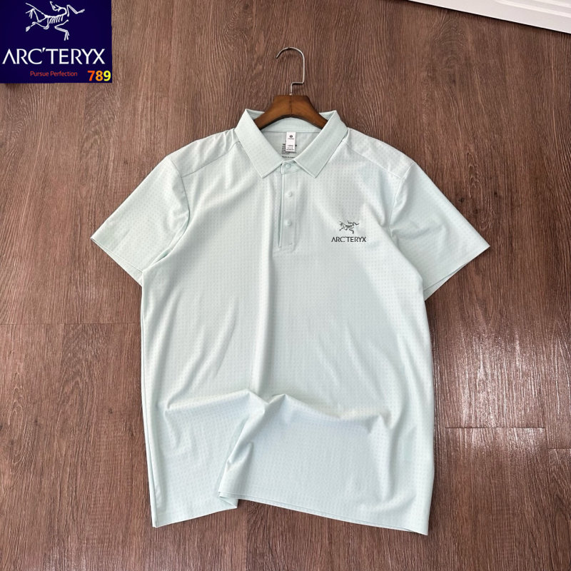 Descente Seamless Summer Polo Khaki Black view