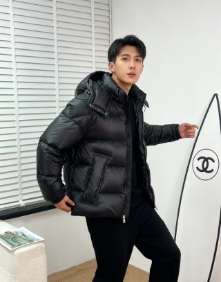 Moncler Black Puffer Down Jacket view 3