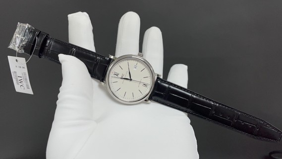 IWC Portofino 40mm Automatic Watch Silver Dial view 2