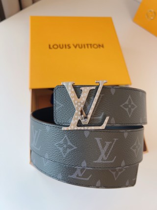 Louis Vuitton LV Monogram Canvas Belt - Black 40mm view 6