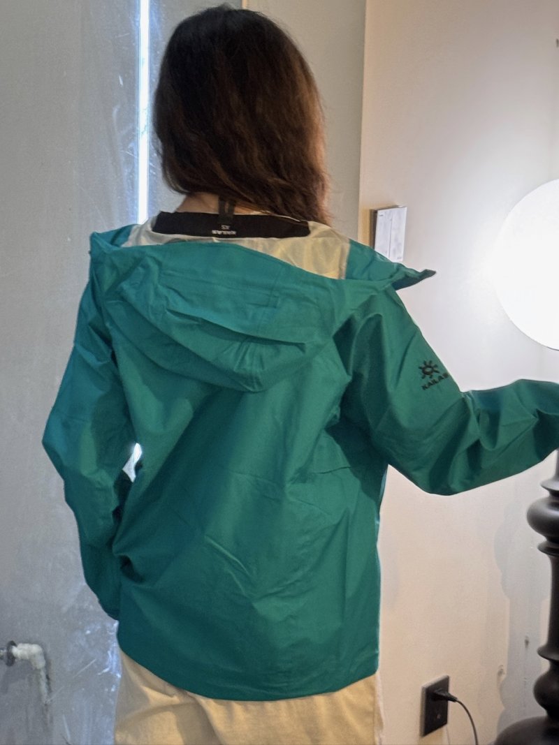 Kaerlae M8 Stand Collar Windbreaker Jacket Light Cloud Gray view