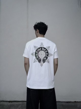 Chrome Hearts Cross Fleur White T-Shirt view 2