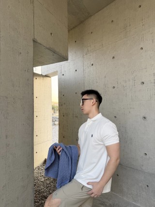 Ralph Lauren Polo Shirt White view 4