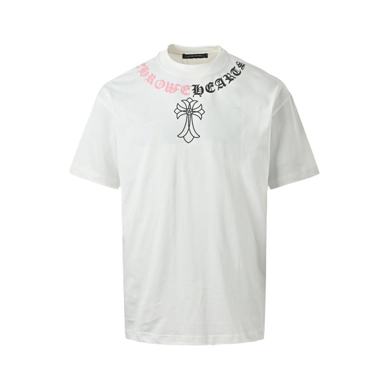 Chrome Hearts White Cross Logo T-Shirt view