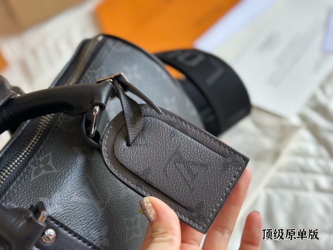 Louis Vuitton x Nigo Keepall XS Black Monogram Canvas Bag view