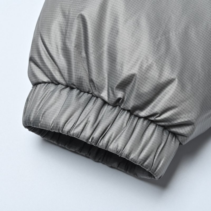 Puffy Grey Down Jacket – Warm Winter Coat view