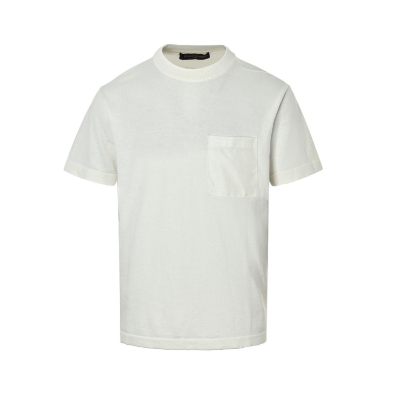 White Pocket T-Shirt & Shorts Set view