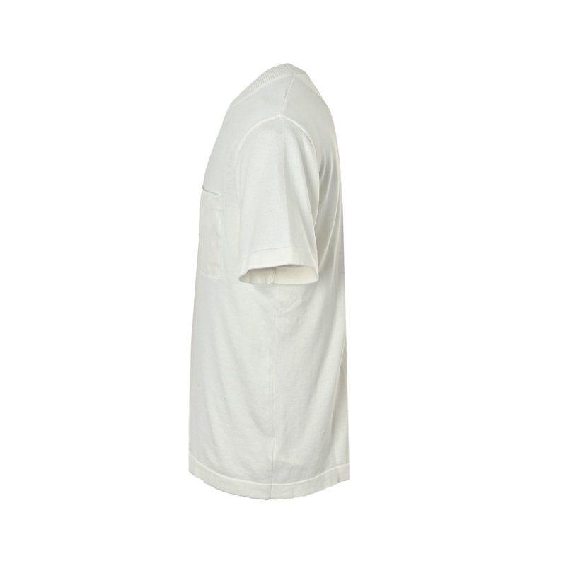 White Pocket T-Shirt & Shorts Set view