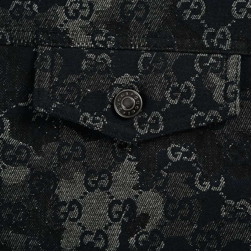 Gucci GG Monogram Black Down Puffer Jacket view