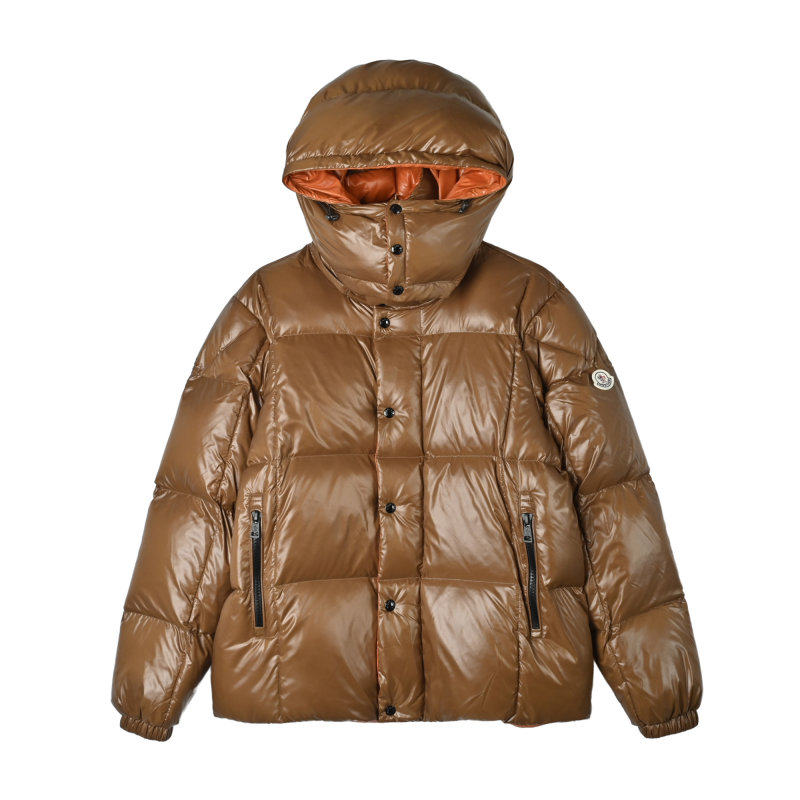 Oversized Puffer Down Jacket Camel view