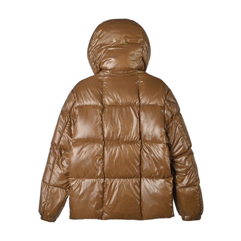 Oversized Puffer Down Jacket Camel view