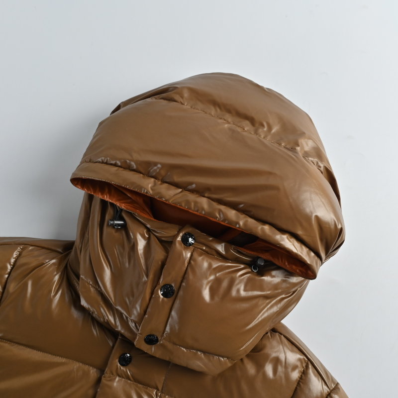 Oversized Puffer Down Jacket Camel view