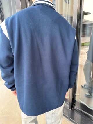 Gucci Navy Long Sleeve Rugby Shirt view 8