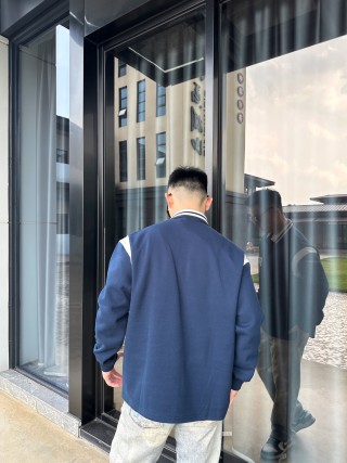 Gucci Navy Long Sleeve Rugby Shirt view 9