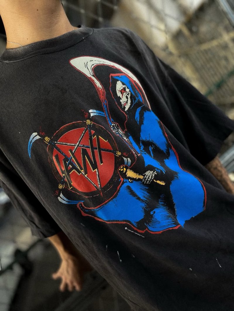 Birth and Death Graphic Black T-Shirt view