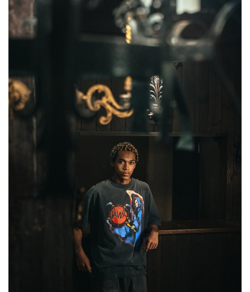 Birth and Death Graphic Black T-Shirt view