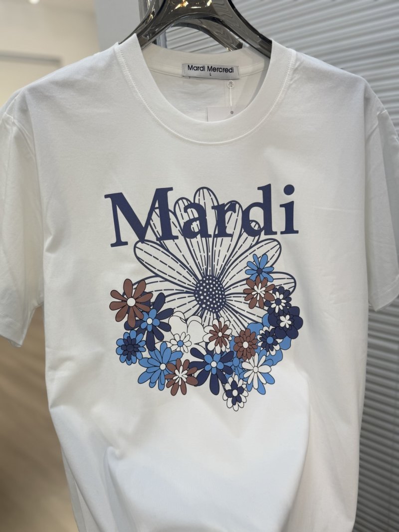 Marni Floral Graphic White T-Shirt