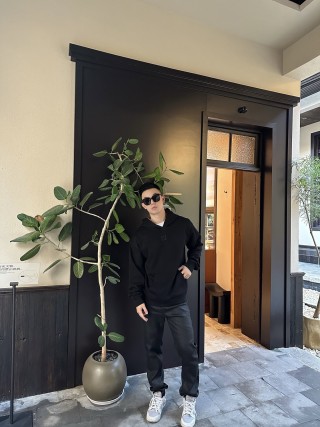 Fendi Black Logo Hoodie view 2