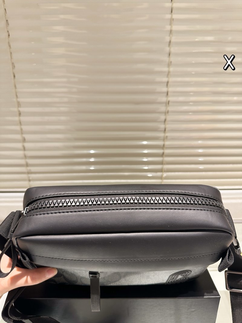 Coach Signature Camera Bag Black view
