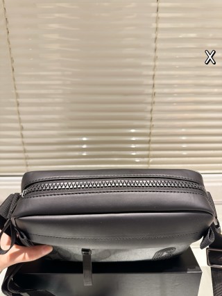Coach Signature Camera Bag Black view 5