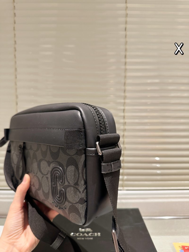 Coach Signature Camera Bag Black view