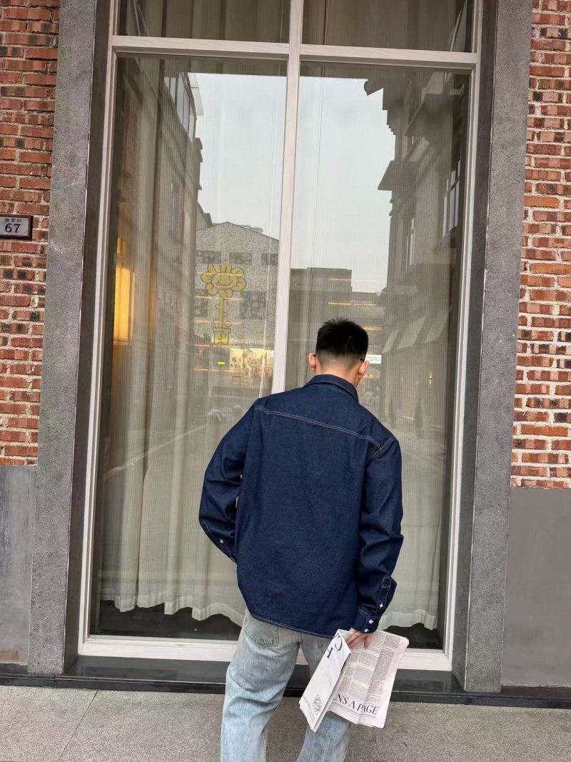 Chrome Hearts Denim Shirt Navy Blue view