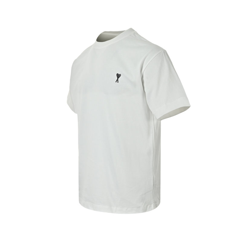 Ami White Heart Logo T-Shirt view