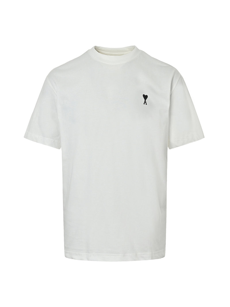 Ami White Heart Logo T-Shirt view