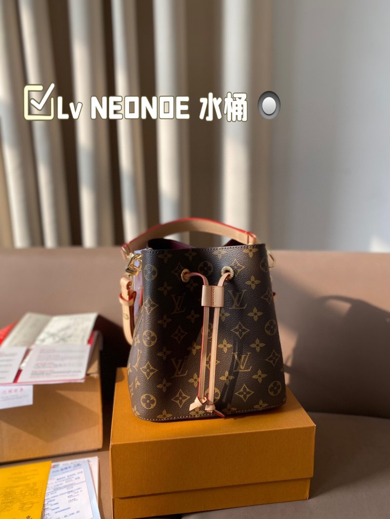 Louis Vuitton NEONOE Mini Bucket Bag Monogram Canvas Gold Hardware