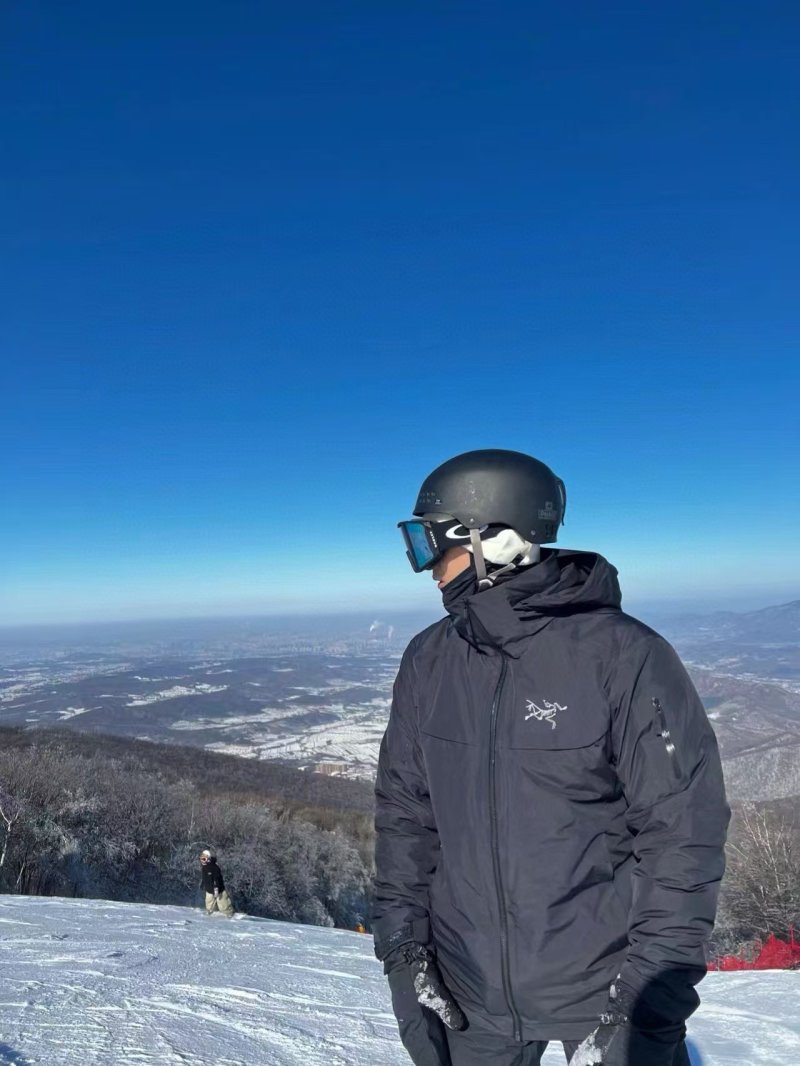 Arc'teryx Black Down Puffer Jacket view