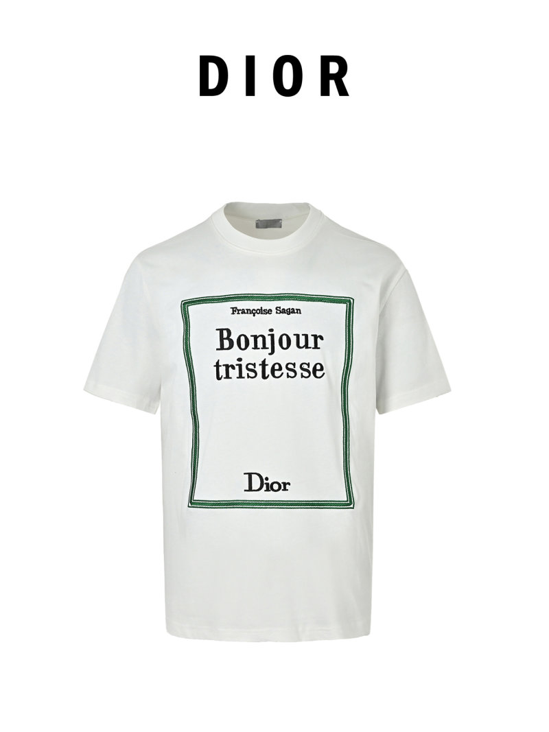 Bonjour Tristesse Graphic Print White T-Shirt view