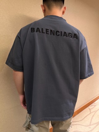 Balenciaga Black Logo T-Shirt view 5