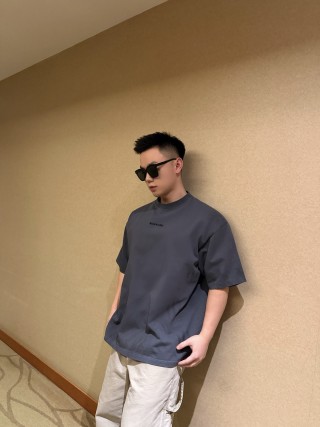 Balenciaga Black Logo T-Shirt view 9