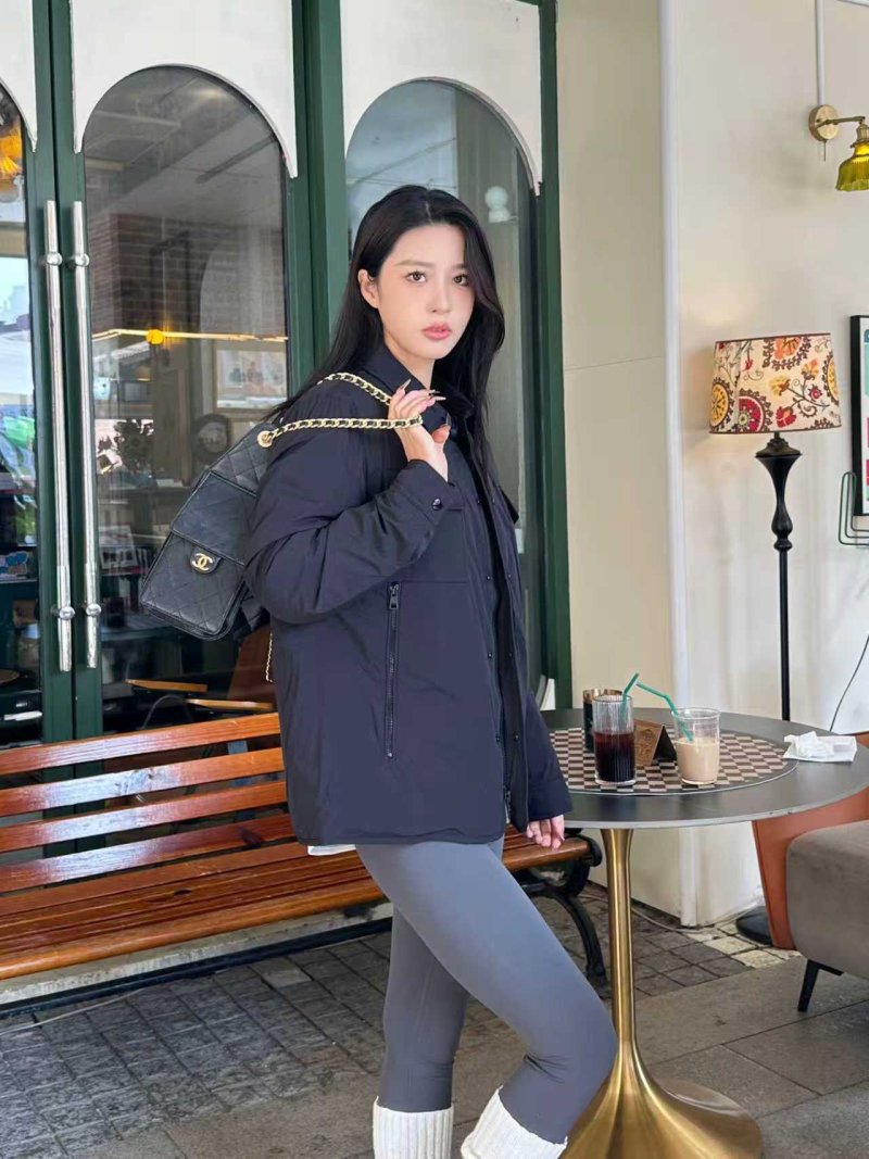 Moncler Black Quilted Down Jacket view