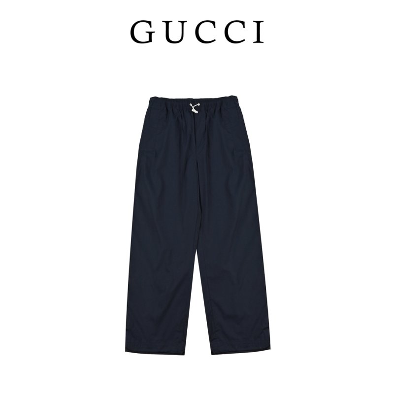 Navy Casual Trousers - Slim Fit Premium Pants view
