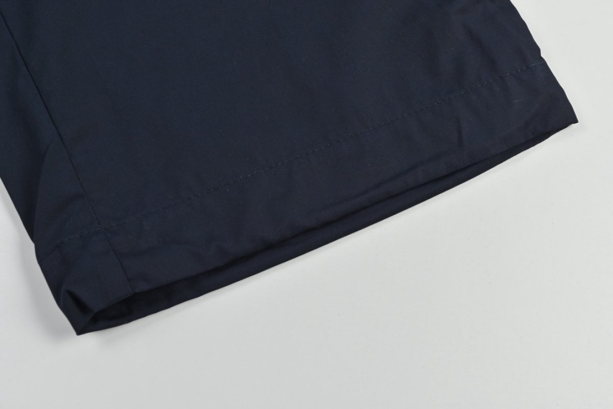 Navy Casual Trousers - Slim Fit Premium Pants view
