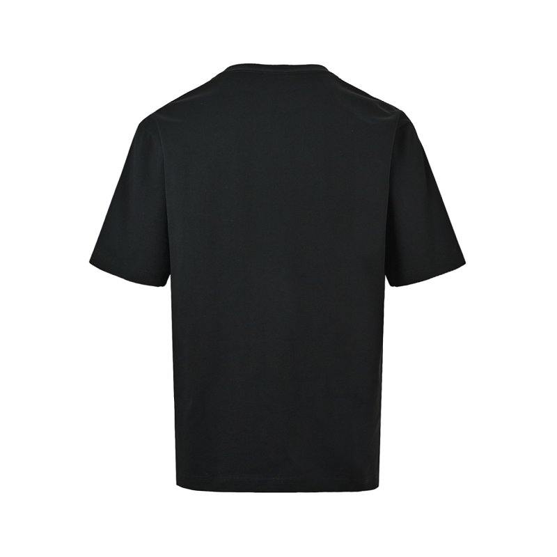 Black Money Chest Print Short Sleeve T-Shirt view