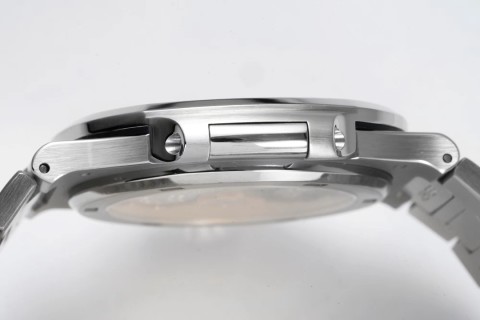 Patek Philippe Nautilus Diamond Bezel Steel Watch view 6