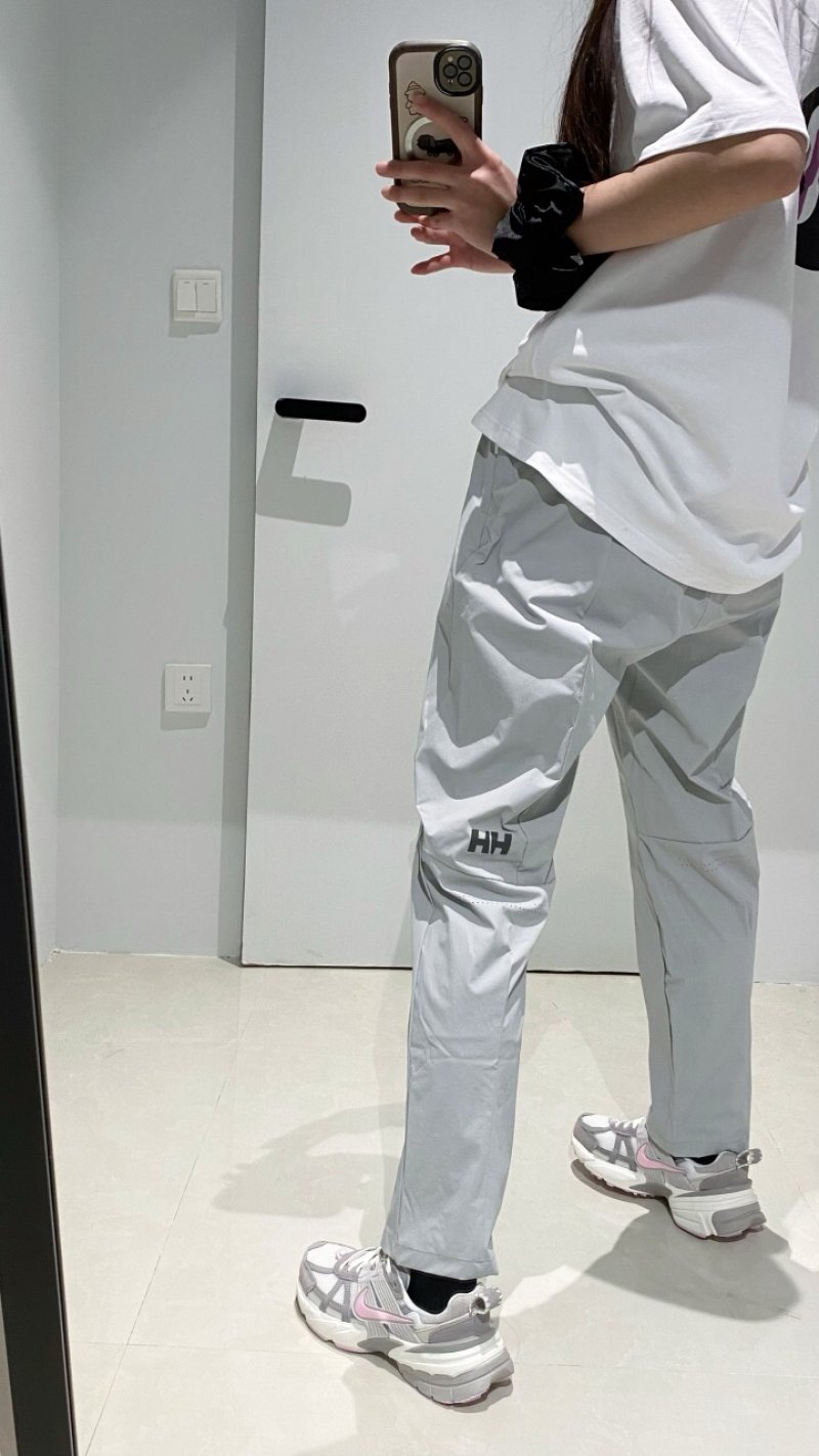 Grey Relaxed Fit Cargo Pants view