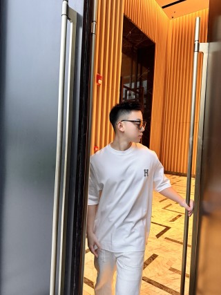 Essentials H Logo White T-Shirt view 7